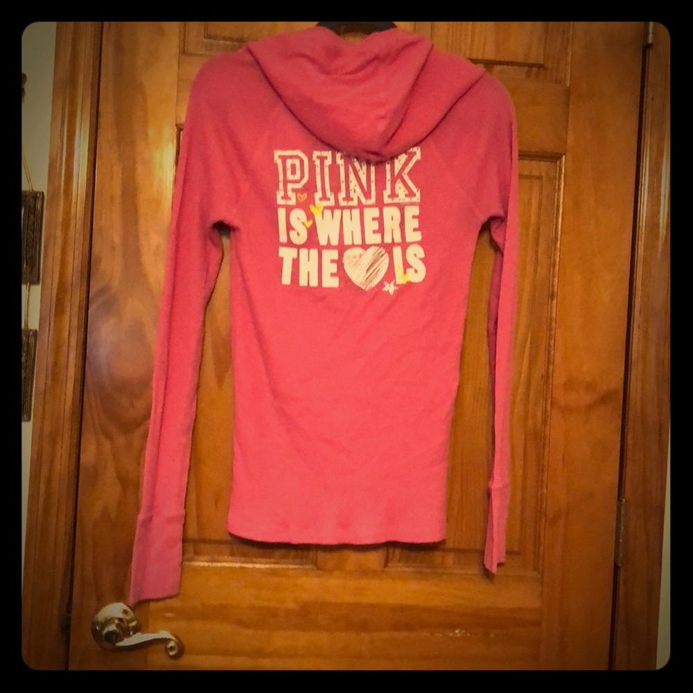 Pink from Victoria Secret thermal shirt